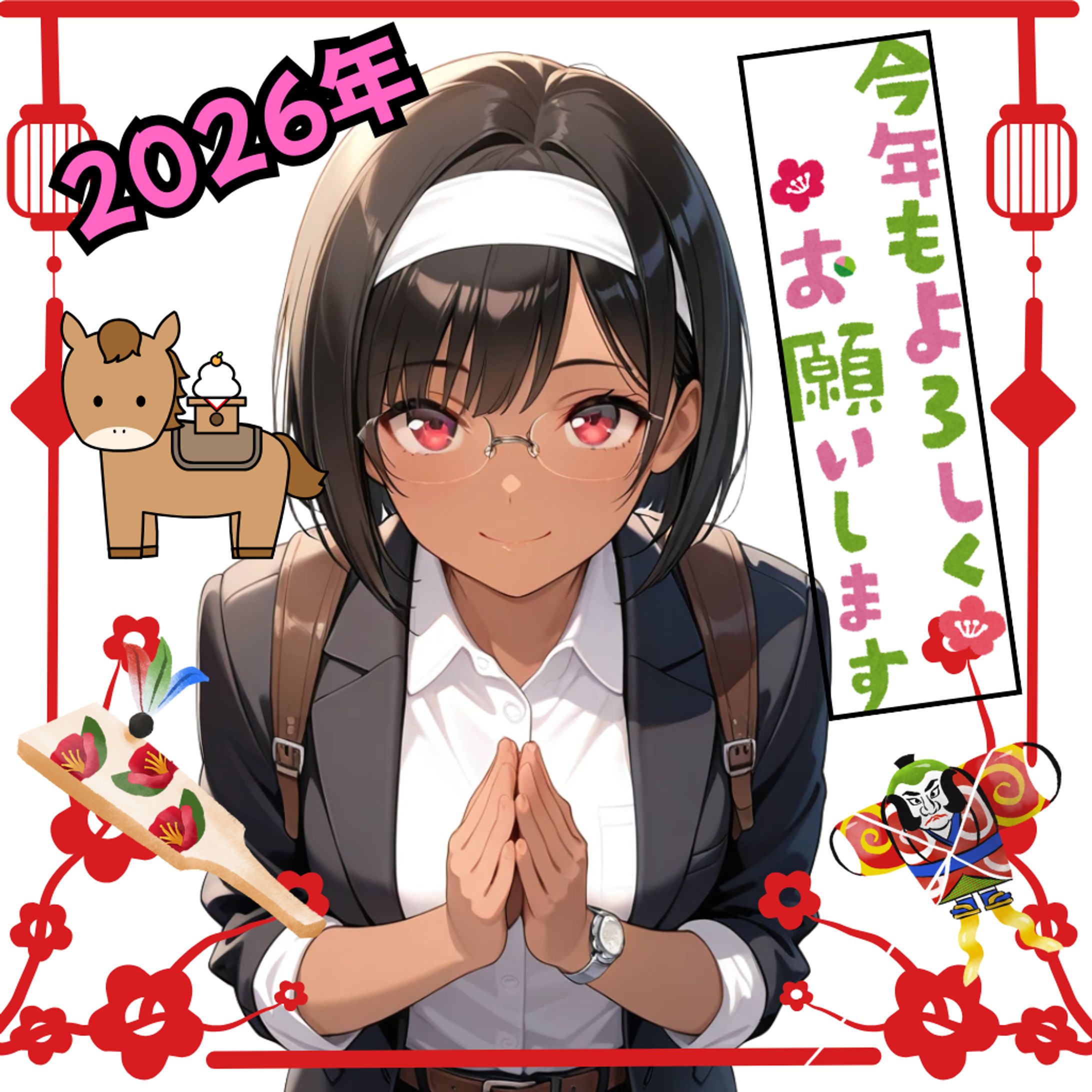 2026年ケイからの年賀状-1