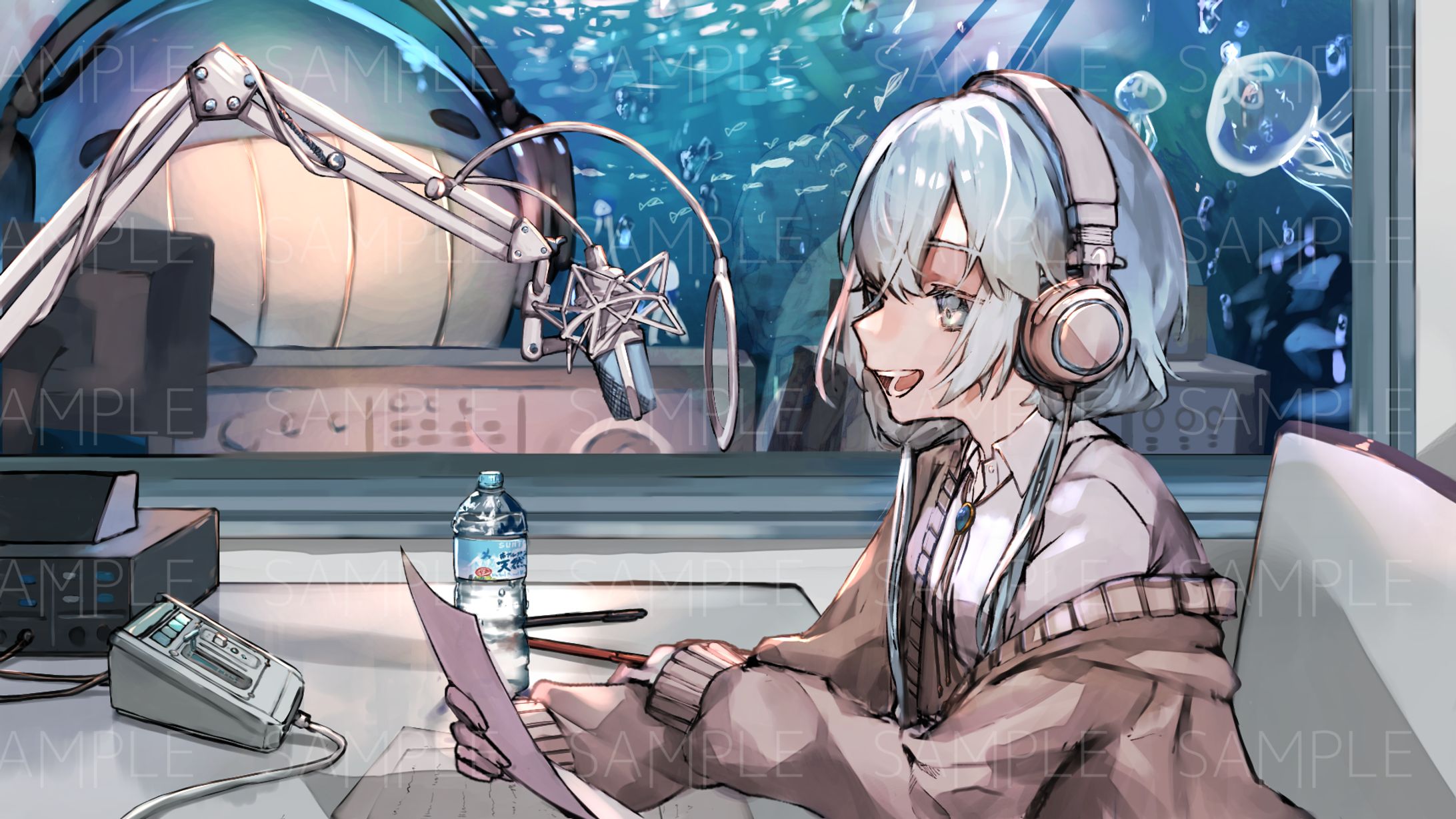 【実績】ラジオ動画用イラスト-1