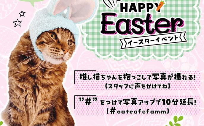 【架空】バナー（猫カフェ）イベント告知