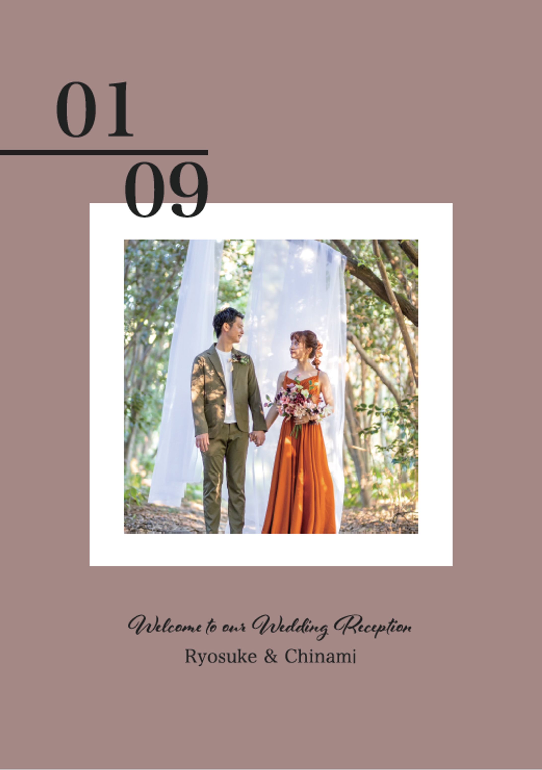 結婚式プロフィールブック制作-1