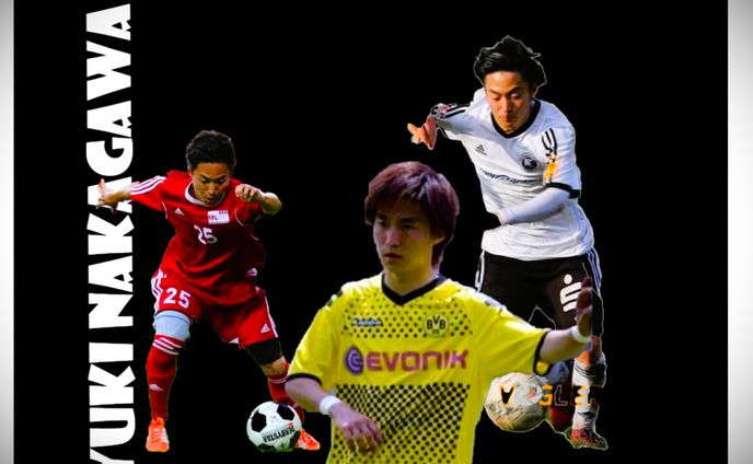 サッカー選手　広告