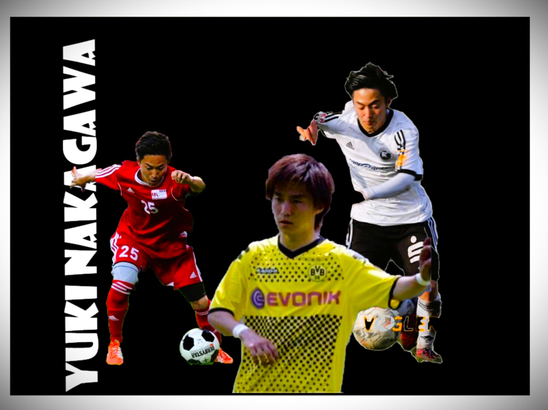 サッカー選手　広告-1