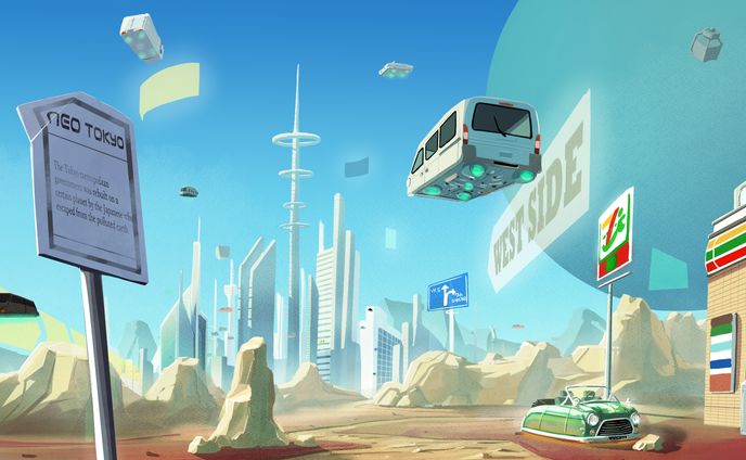 【イラスト】NEO TOKYO