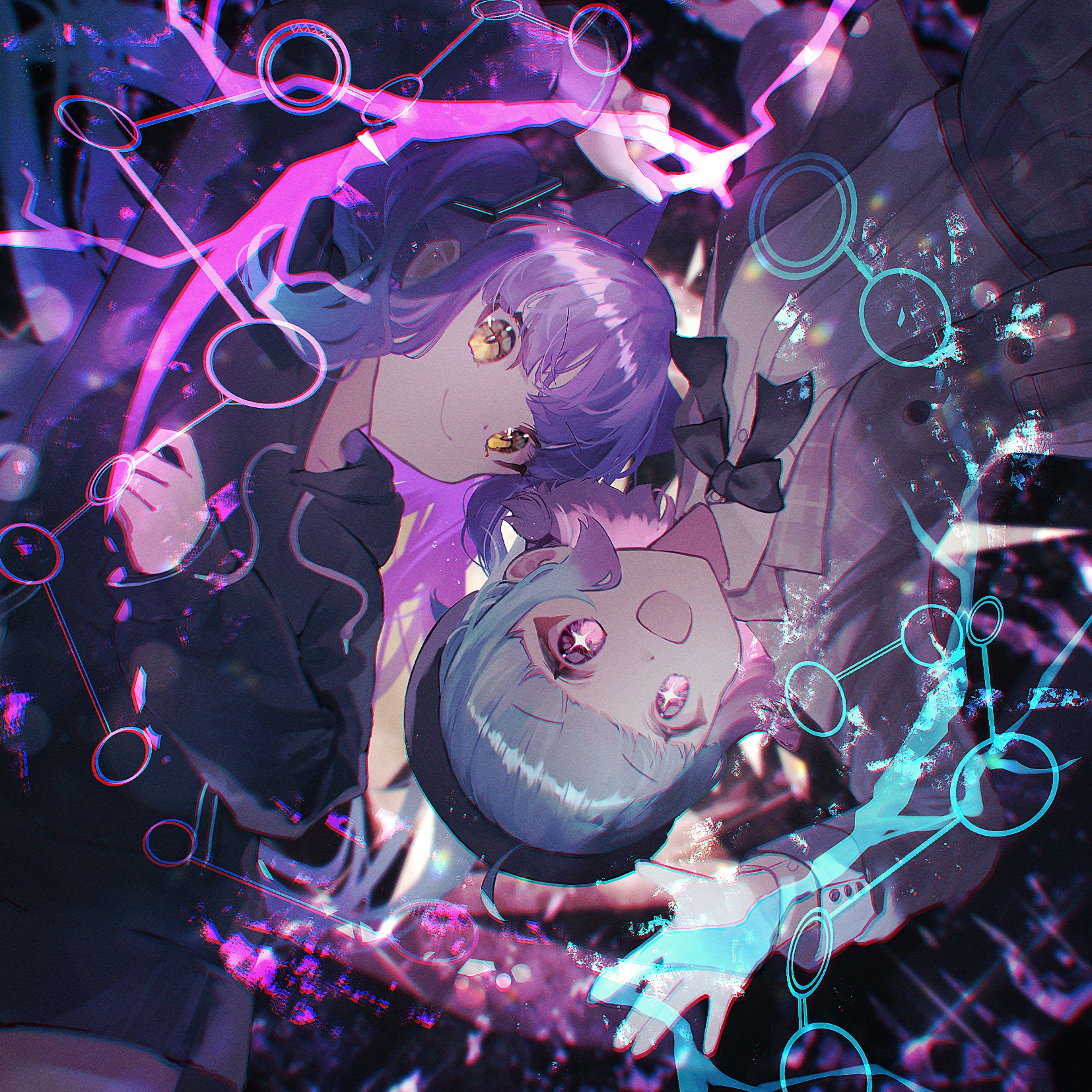 【M3-2024春】K-forest K-forest vs. Reku Mochizuki 3rdスプリットアルバム"From Nought"ジャケットイラスト-1