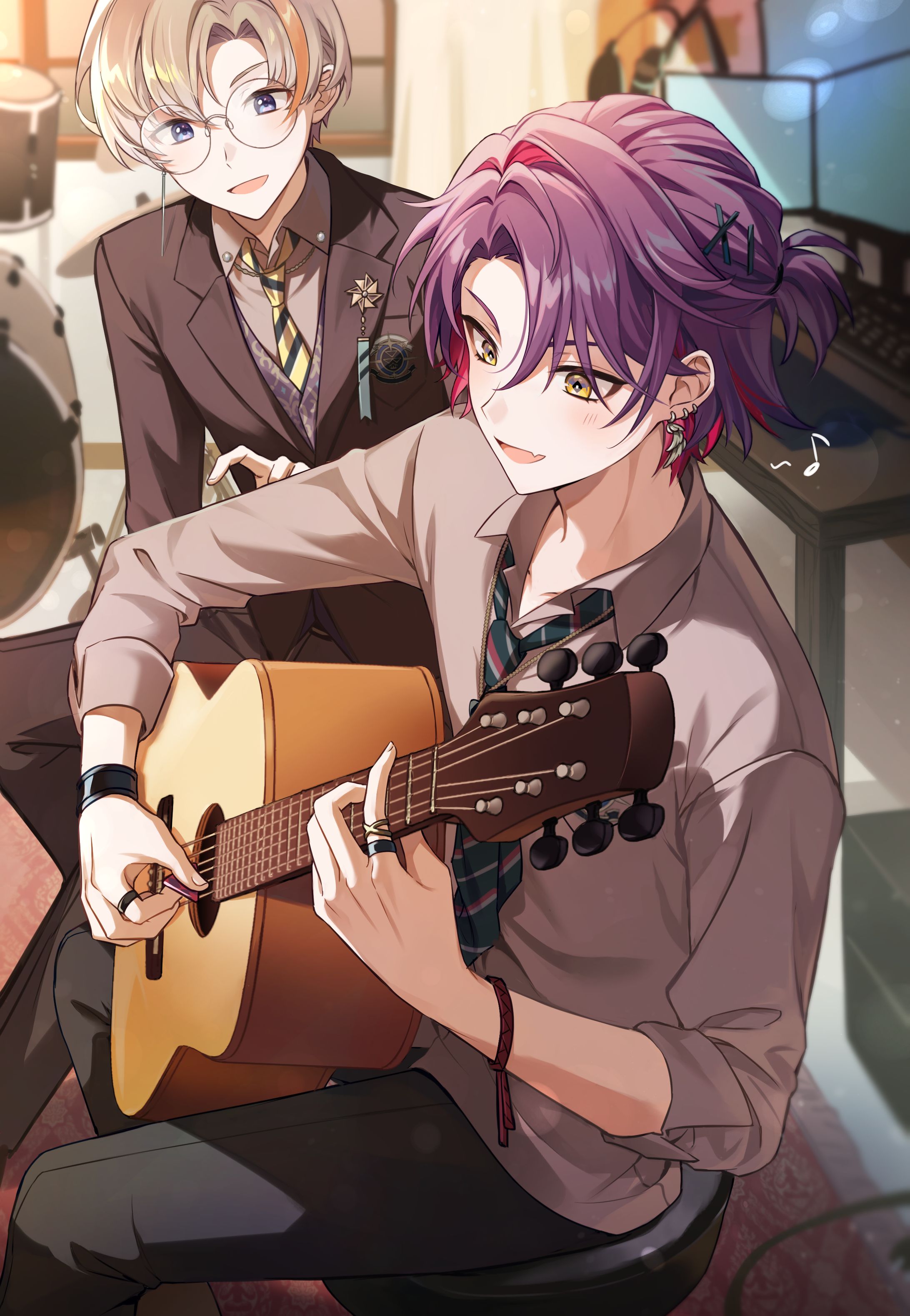 2023 渡会雲雀&風楽奏斗イラスト-1