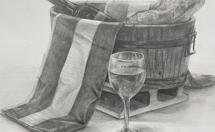 2023 デッサン制作作品