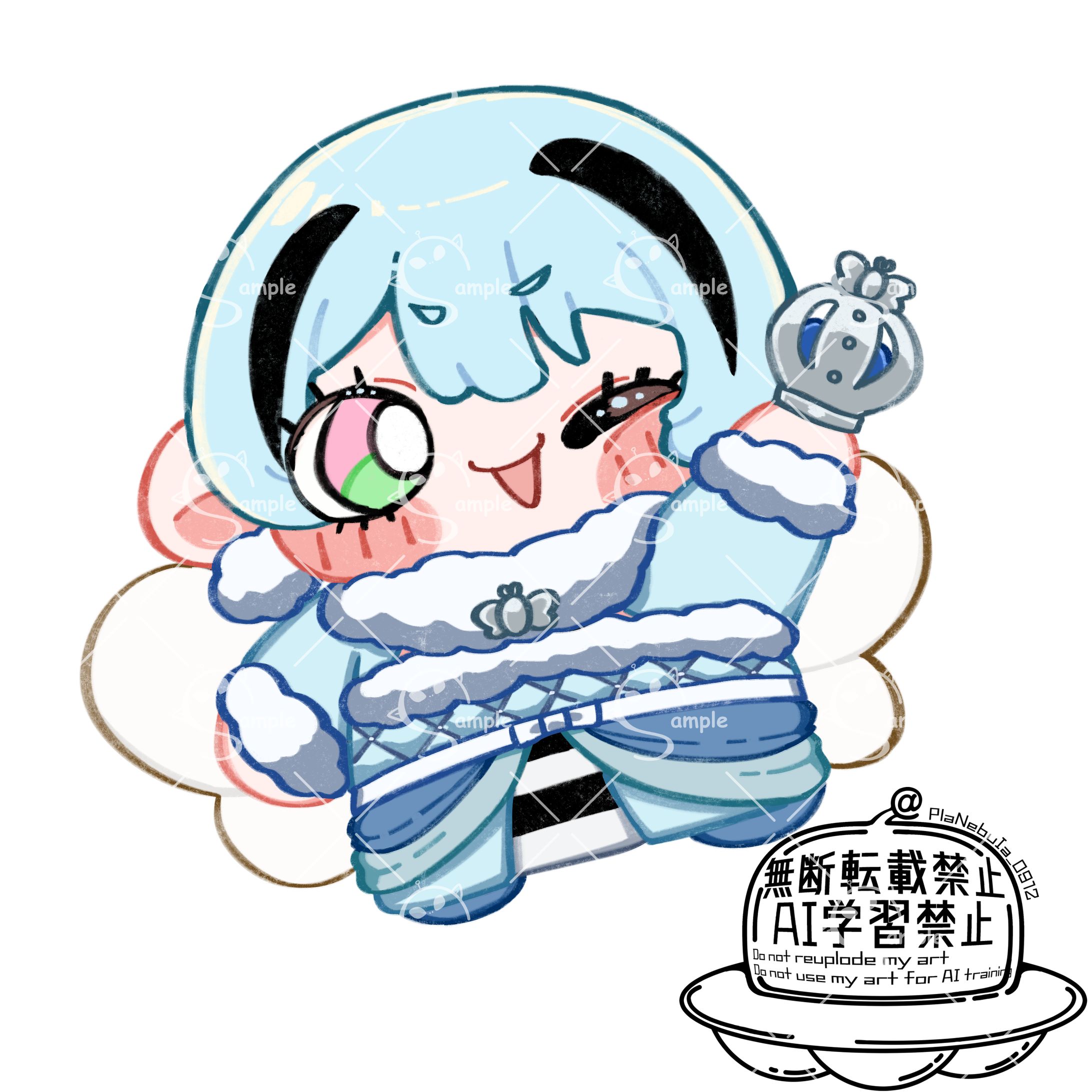 SDイラスト B サンプル-1