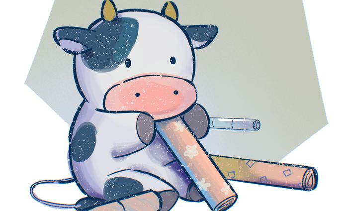 デジタルイラスト、フリーペーパー