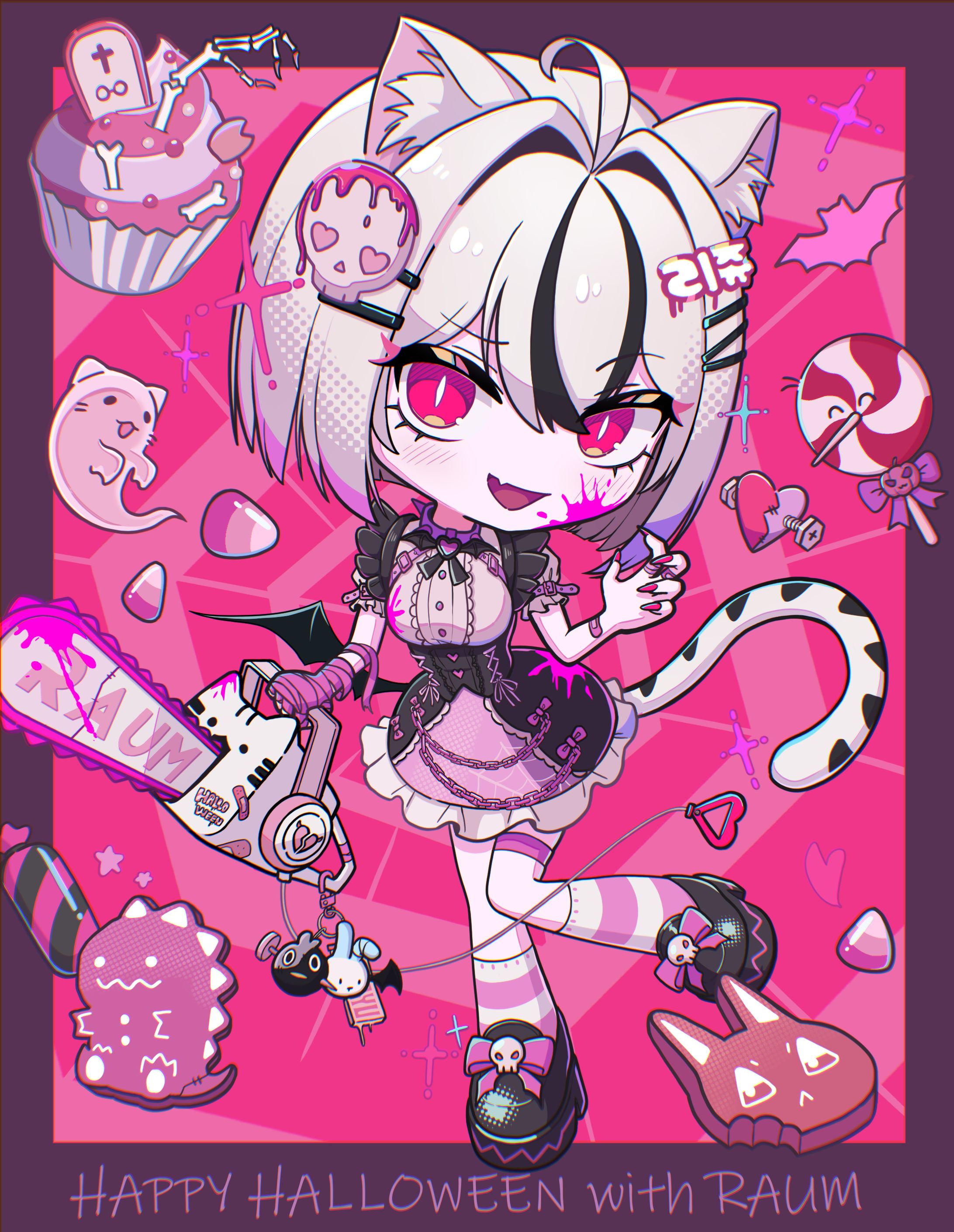 (二次創作) LIZ ハロウィンイラスト-1