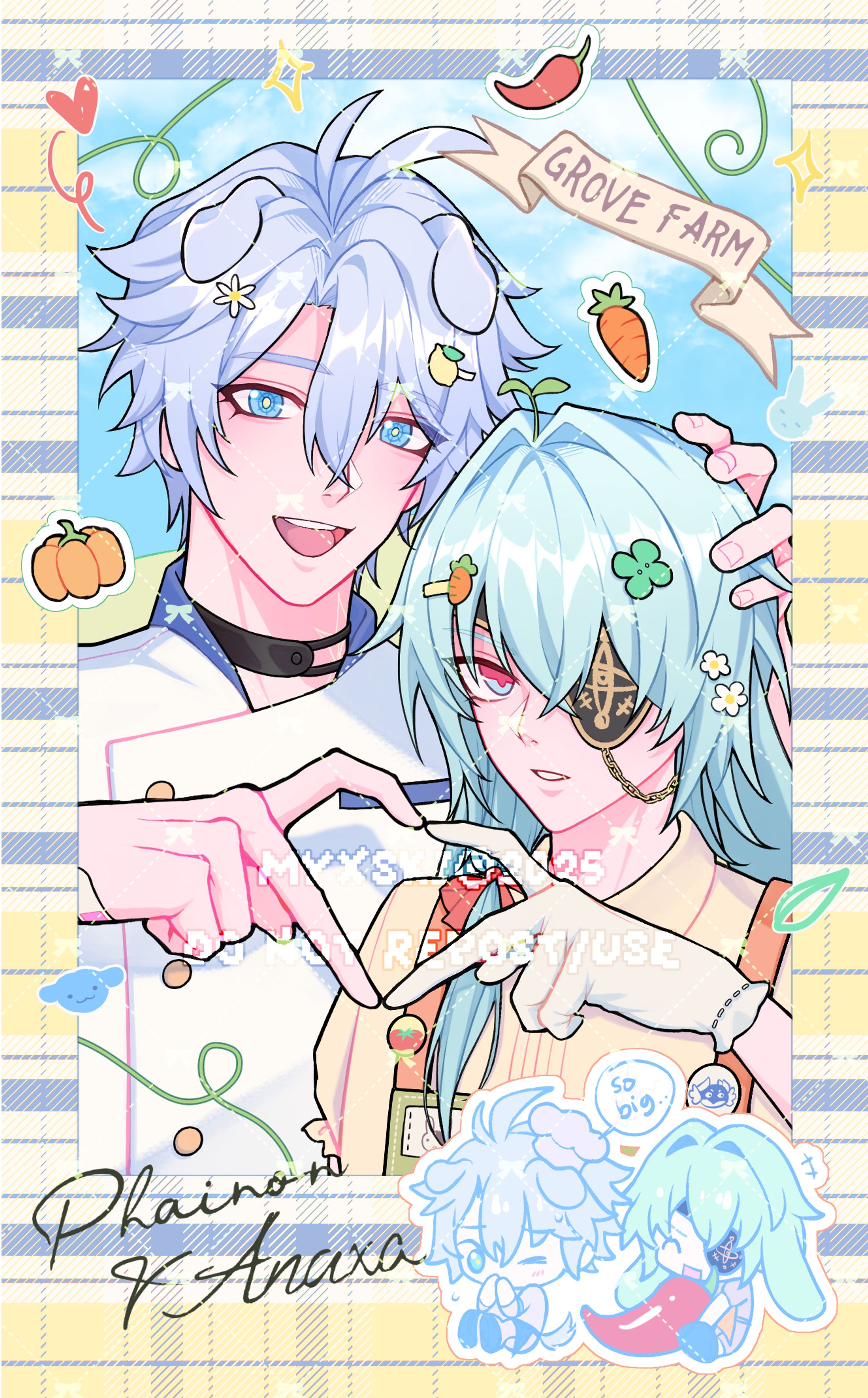 [HONKAI SR] Chef Phainon and Farmer Anaxa-1