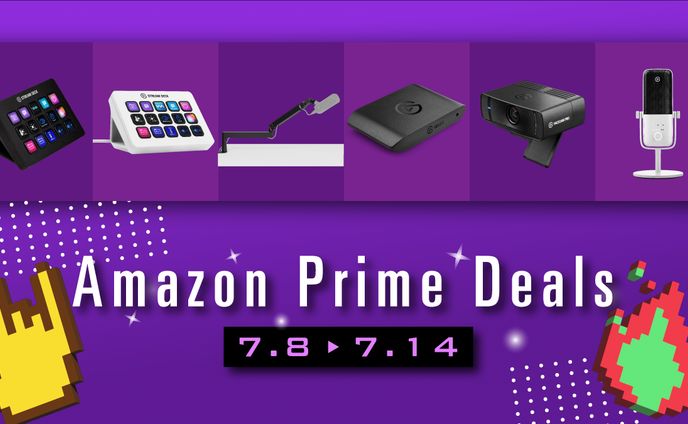 Elgato様 Amazon Prime Dealsバナー