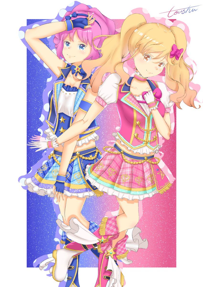 版権/アイカツスターズ！] ゆめロラ絵