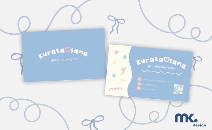 名刺（SAMPLE｜ブルーポップ）