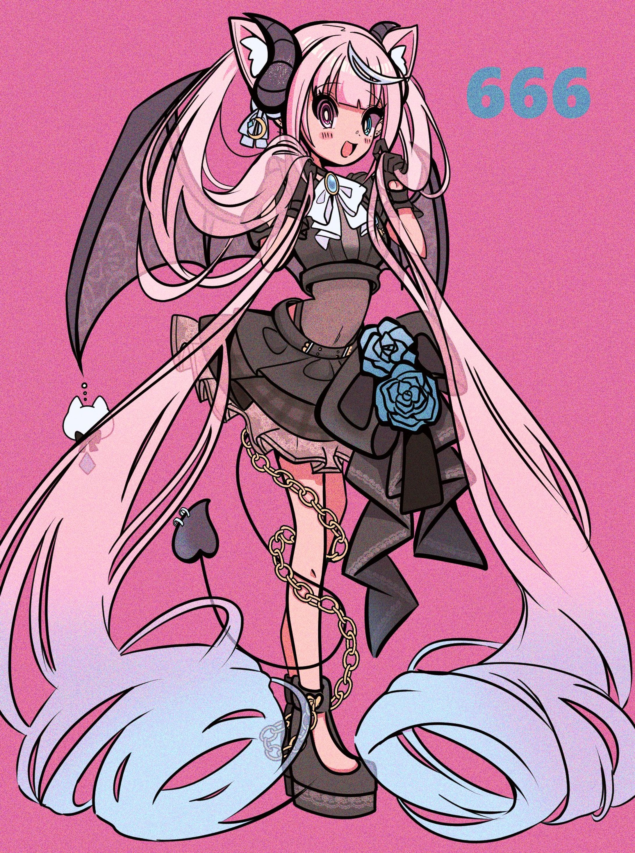 二次創作イラスト-1