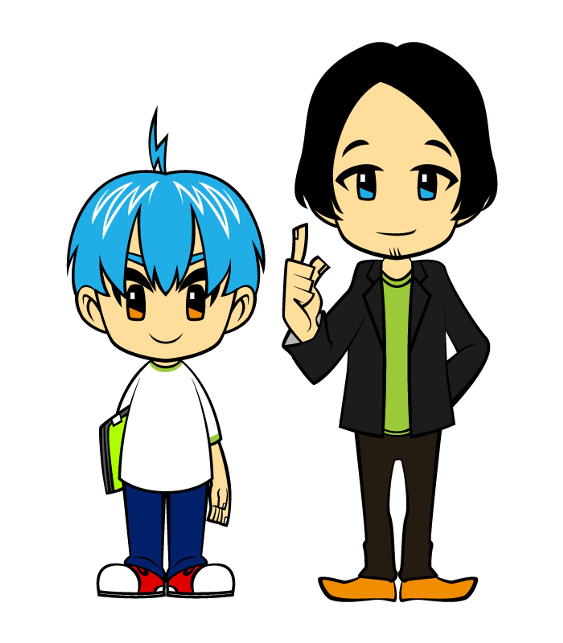 プログラマー志望の男の子と先生-1