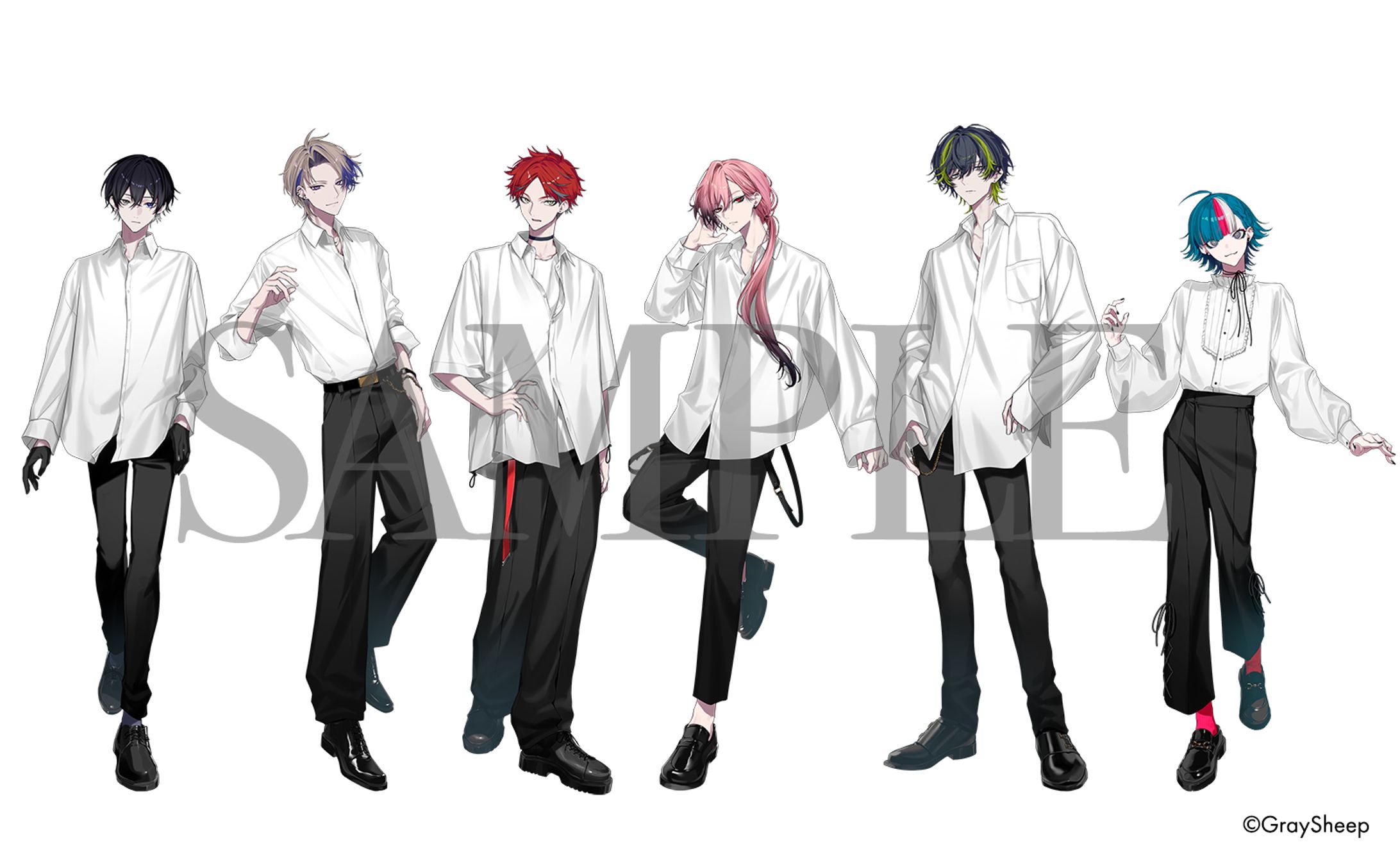 株式会社AniTone様 Gray Sheep-MVイラスト作成-1