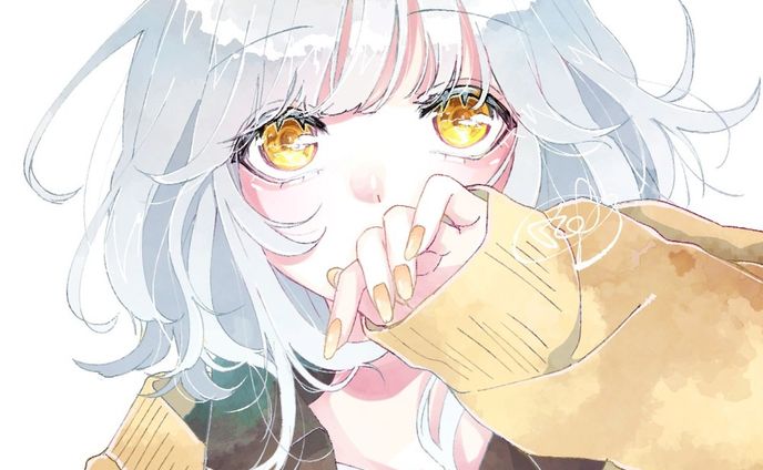 絵、水彩風イラスト