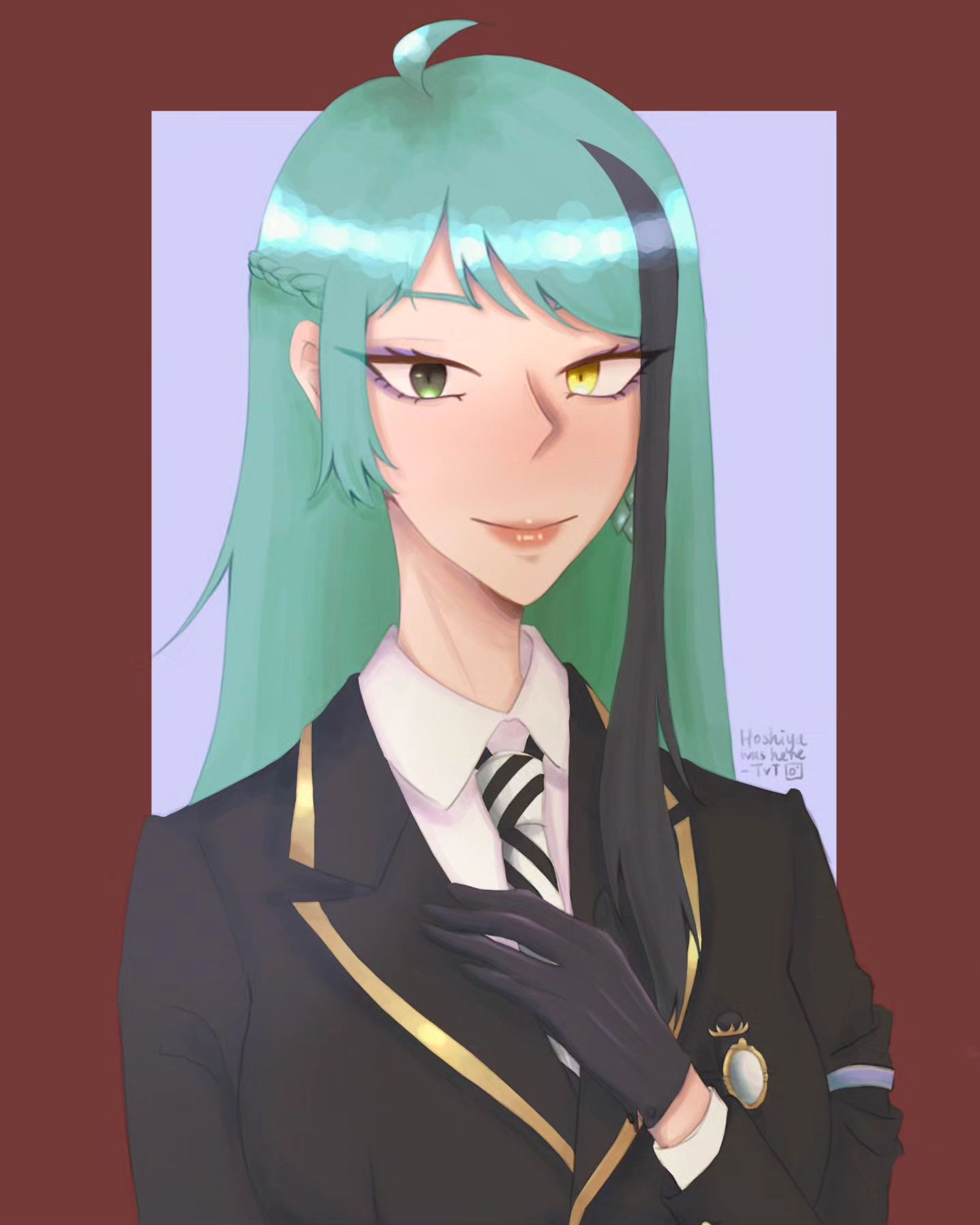 genderbending all the (NRC student) characters from twst at random bc why not. drawing on iPad is very painful T.T

I totally did not forget to put in my favorite character's name and dorm into the spin the wheel thing

~~~
#jadeleech #twistedwonderlandfanart #twistedwonderland #twst #jade #jadeleechfanart #genderbend #jadeleechgenderbend #jadetwst #jadefanart #twstファンアート #digitalart #fanart #gamefanart #nrc #nightravencollege-1