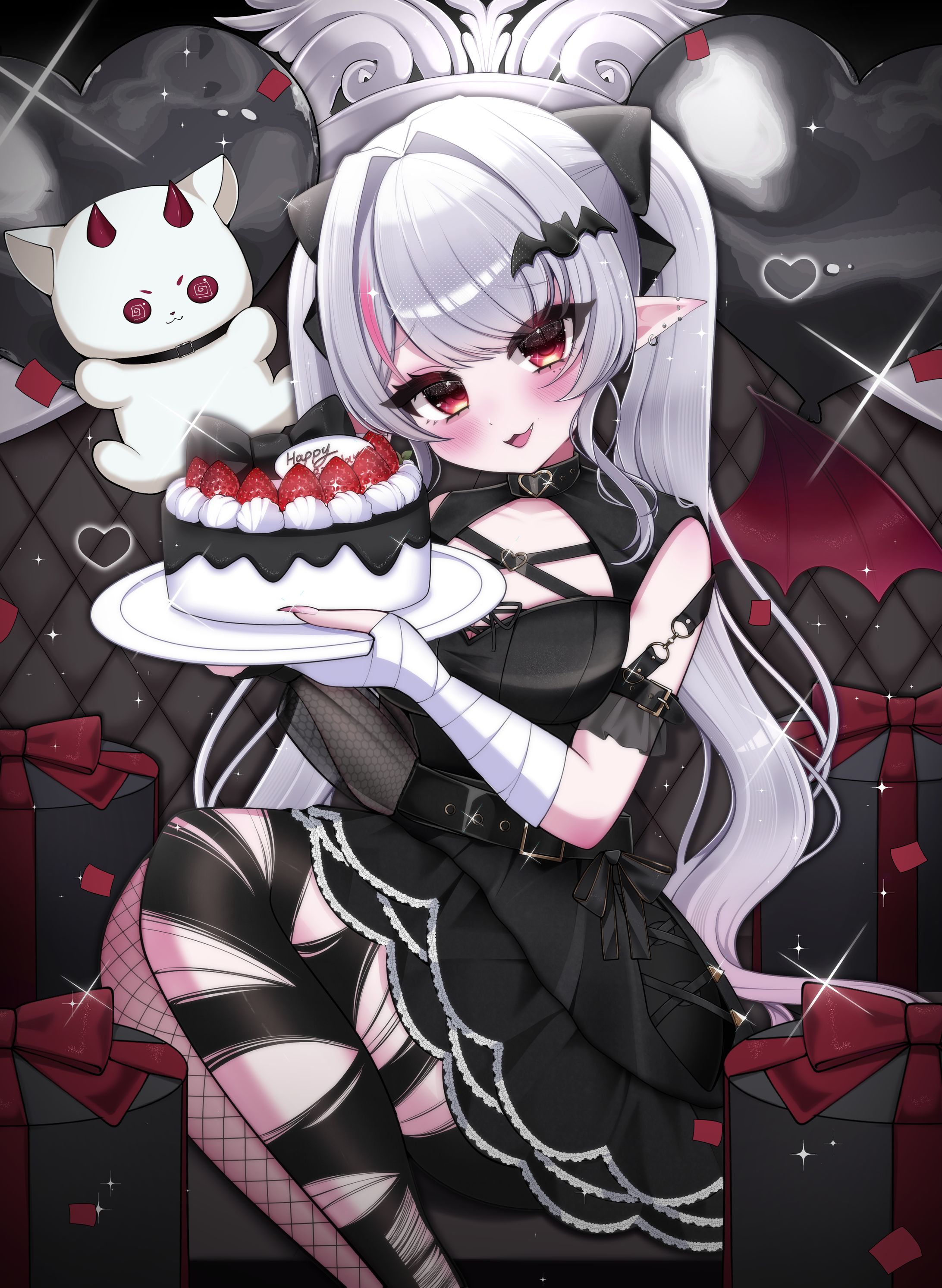 黒党みるく様 バースデーイラスト ご依頼-1