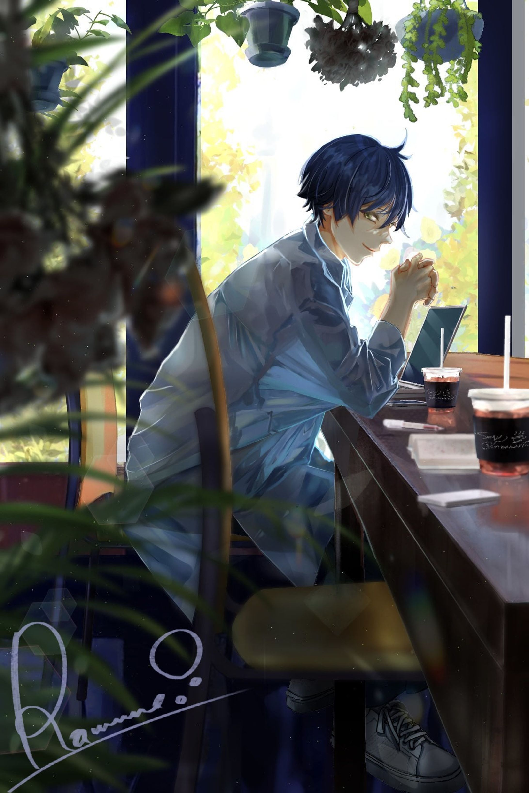 小説、ラノベ表紙絵イラストイメージ-1