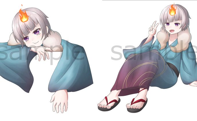 幽谷アルメ 様　イラスト