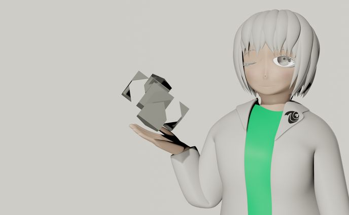 blenderで作成したもの