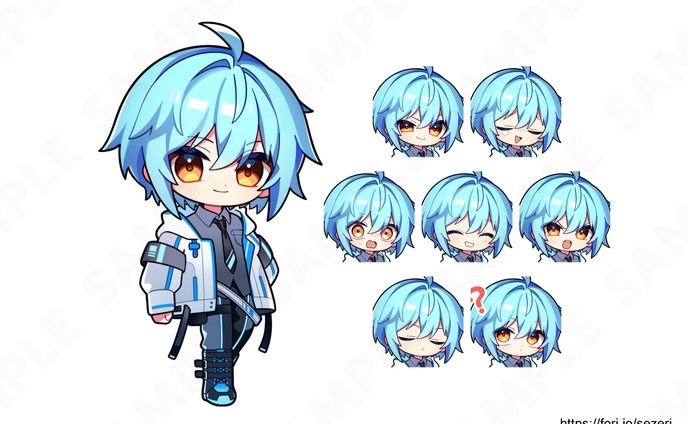 SDキャライラスト（2024年7月）