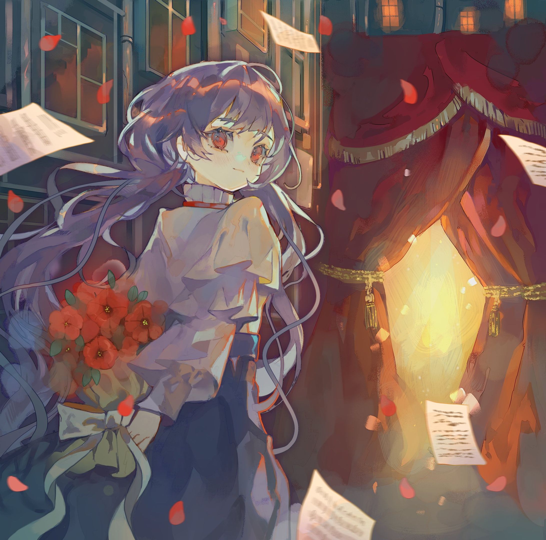 【ご依頼】「見失った花」のジャケットイラス-1