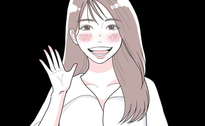 似顔絵　担当：本間さん