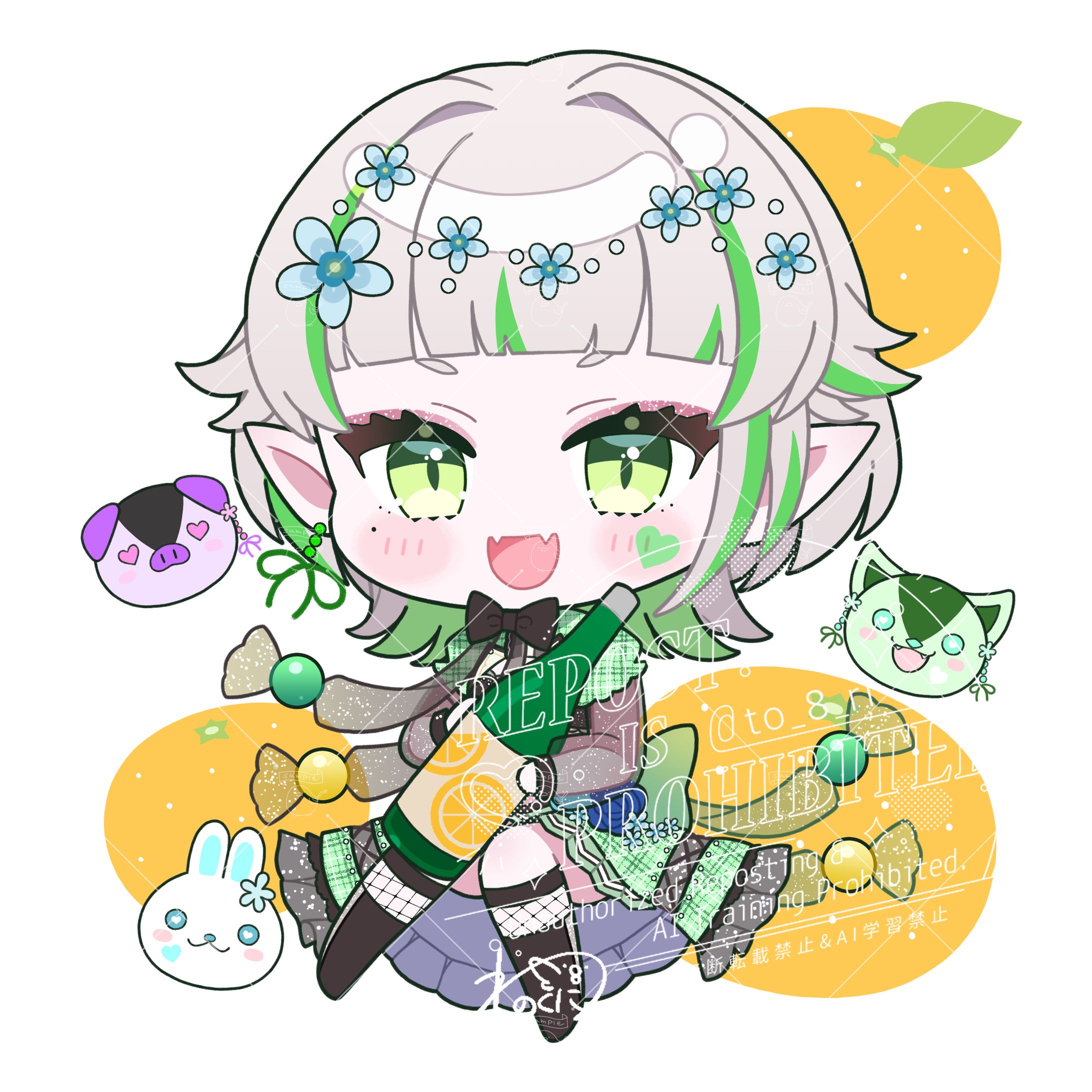  【works】祭河あんぐる様【みかん酒ラベル】-1