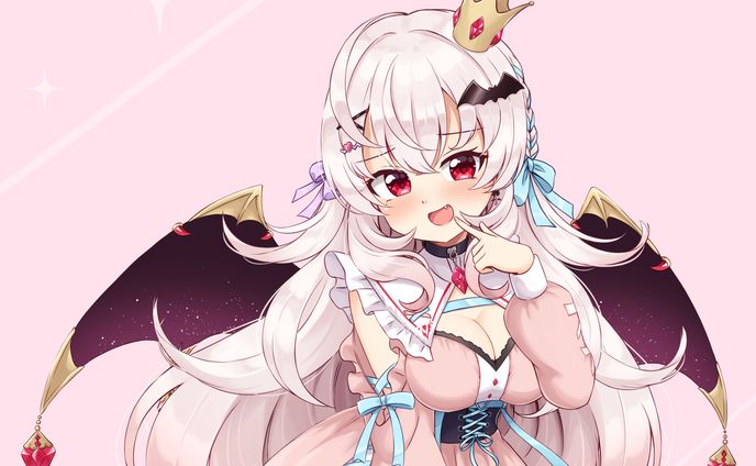 Vtuber 占都ちえる様 サムネイル用イラスト