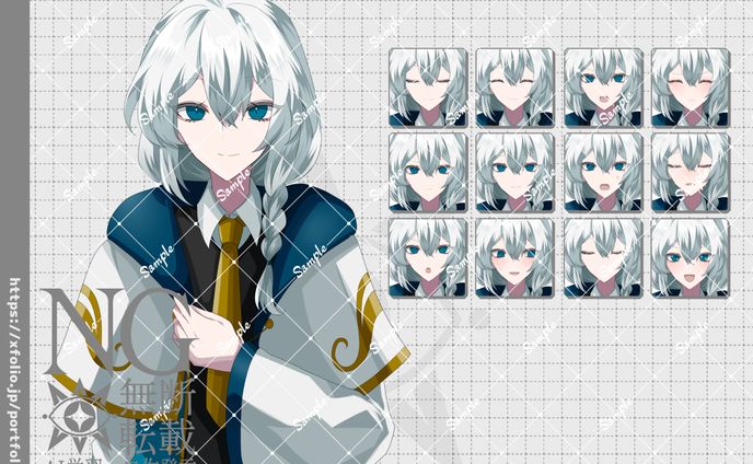 フリーゲーム-立ち絵制作