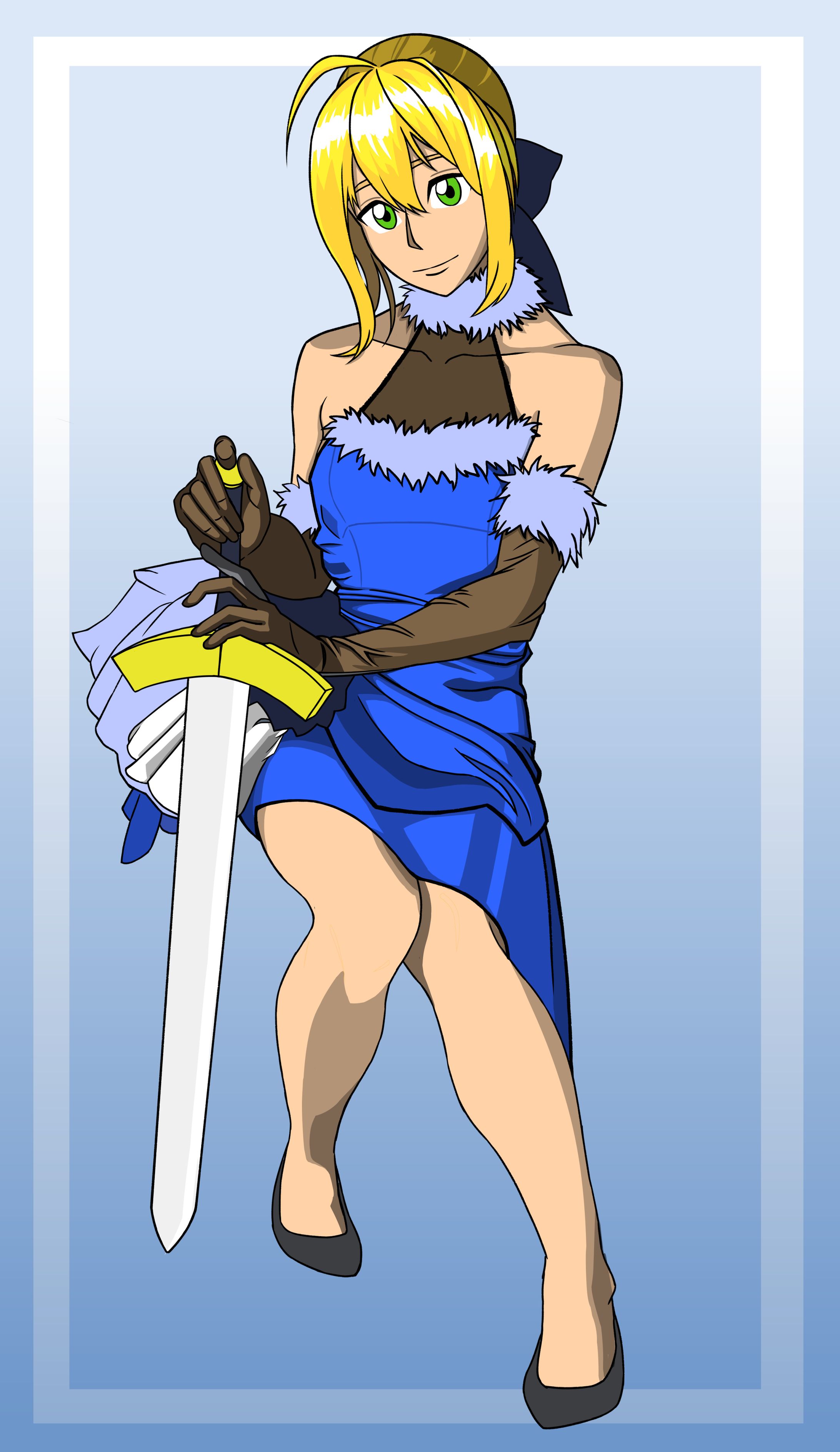 アルトリア・ペンドラゴン[ドレス]-1