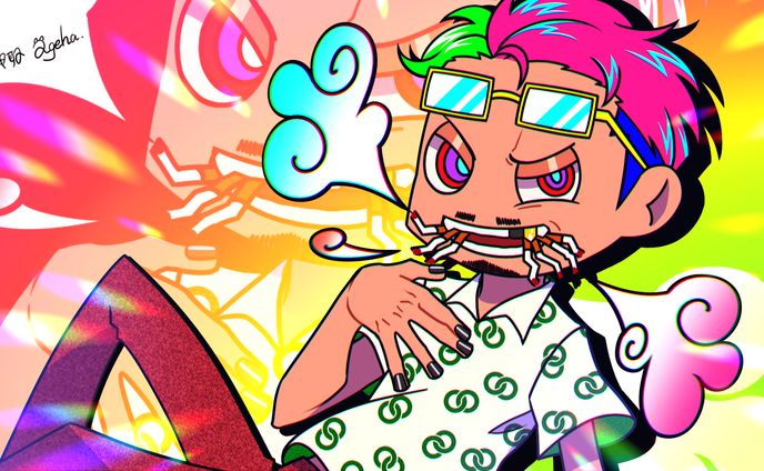 オリジナルイラスト、ポップス