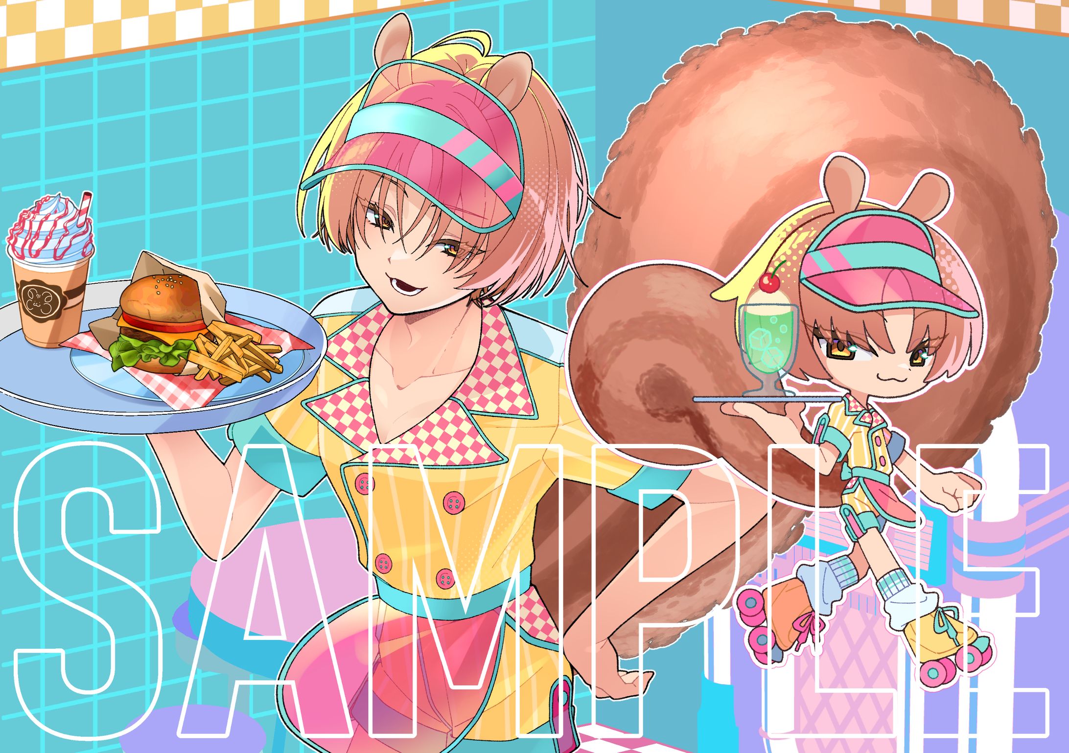 Diner　等身＆デフォルメ①-1