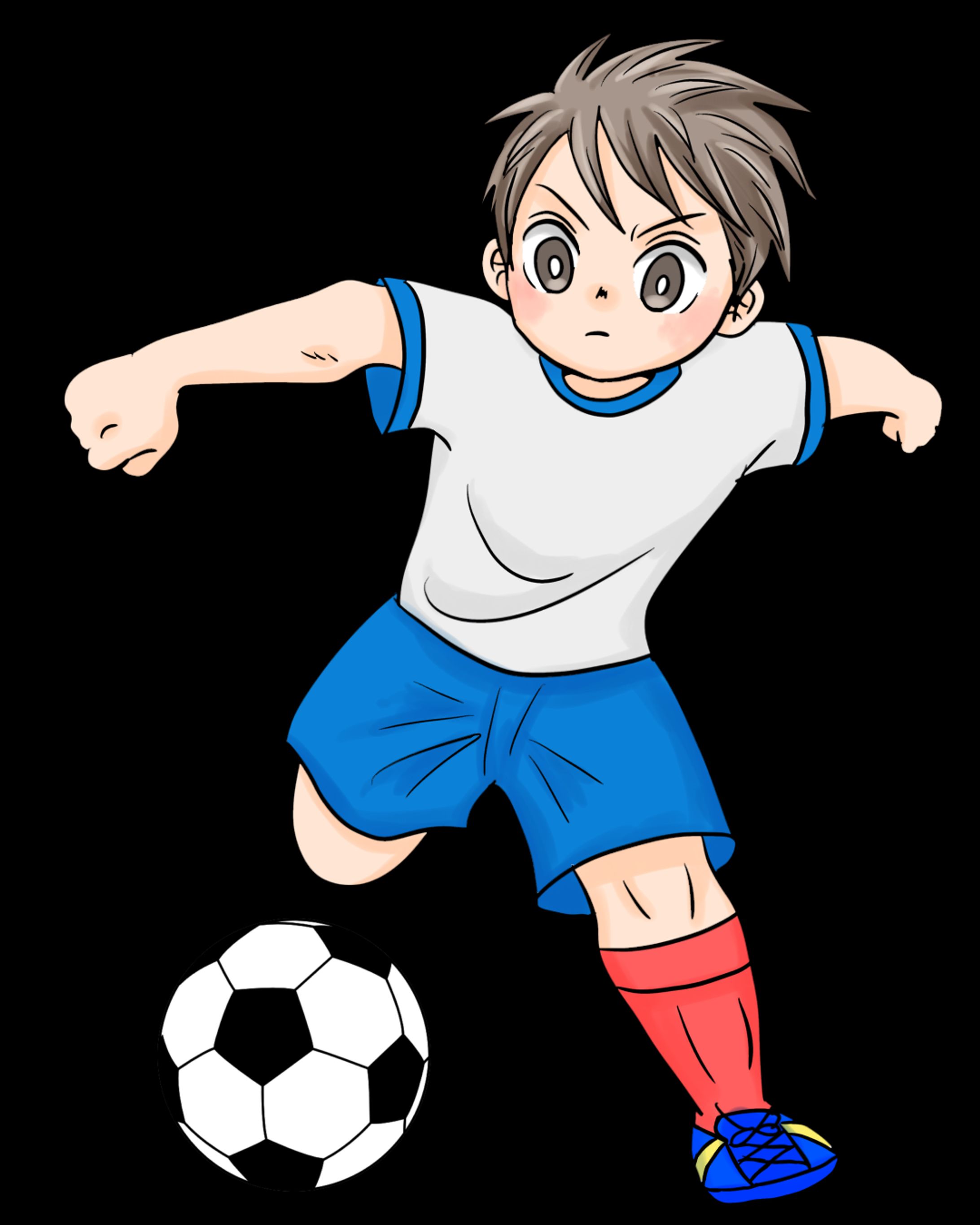 【イラスト】スポーツ少年-1