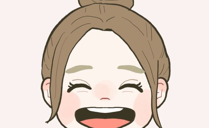 にっこり女の子