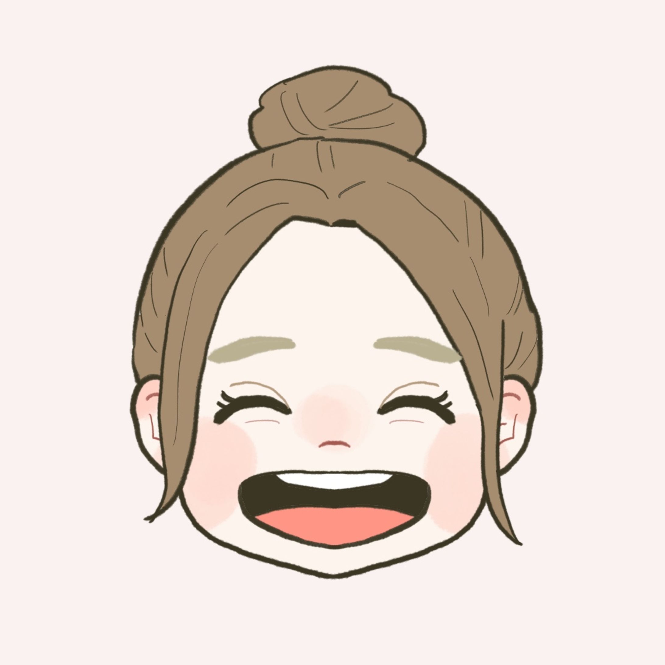 にっこり女の子-1
