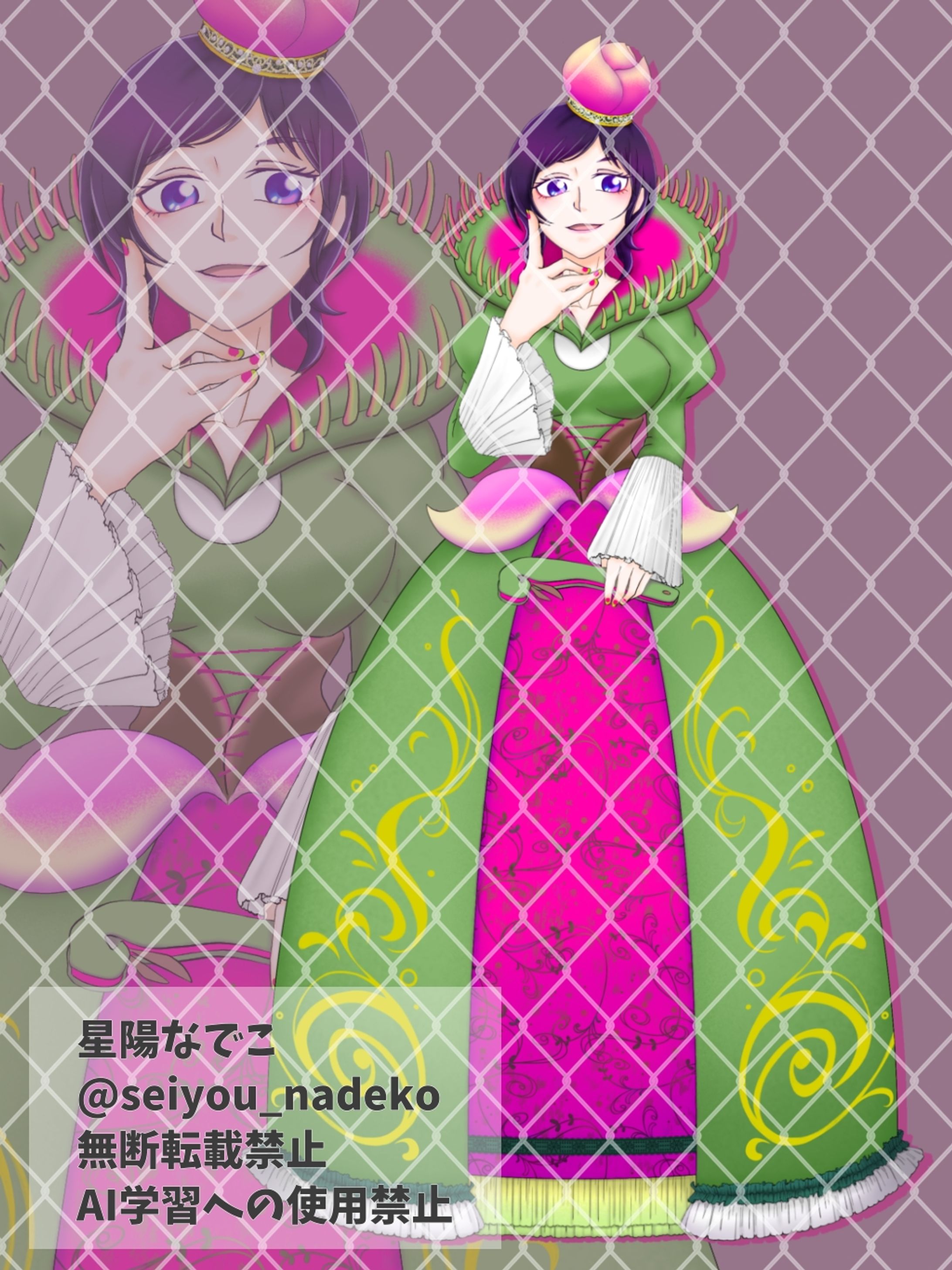 星陽なでこ　2022ハロウィン企画衣装-1