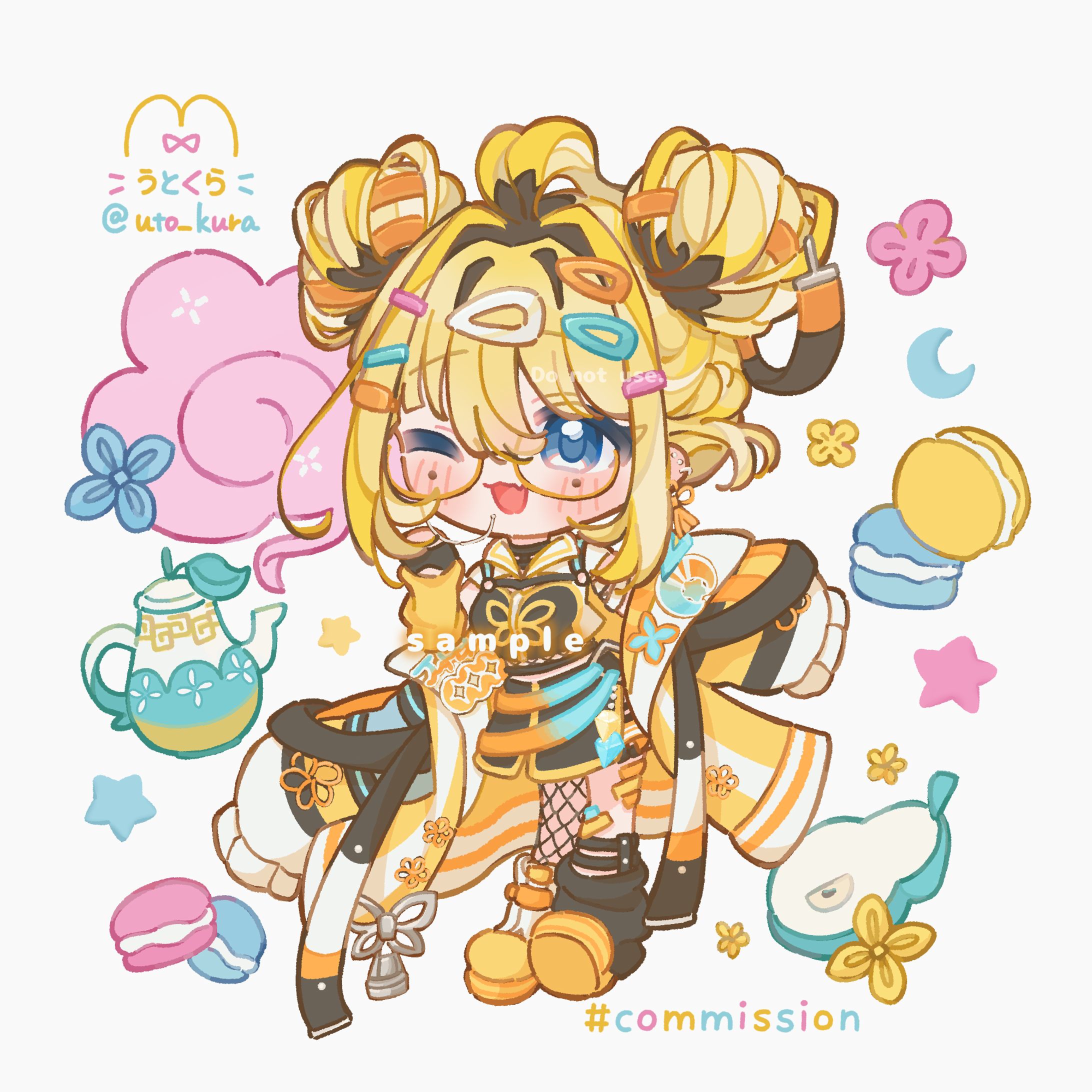 ProForma Nova（ぷろのゔぁ）所属 李じゅぴ汰様 ＳＤイラスト【全ておまかせコース】-1