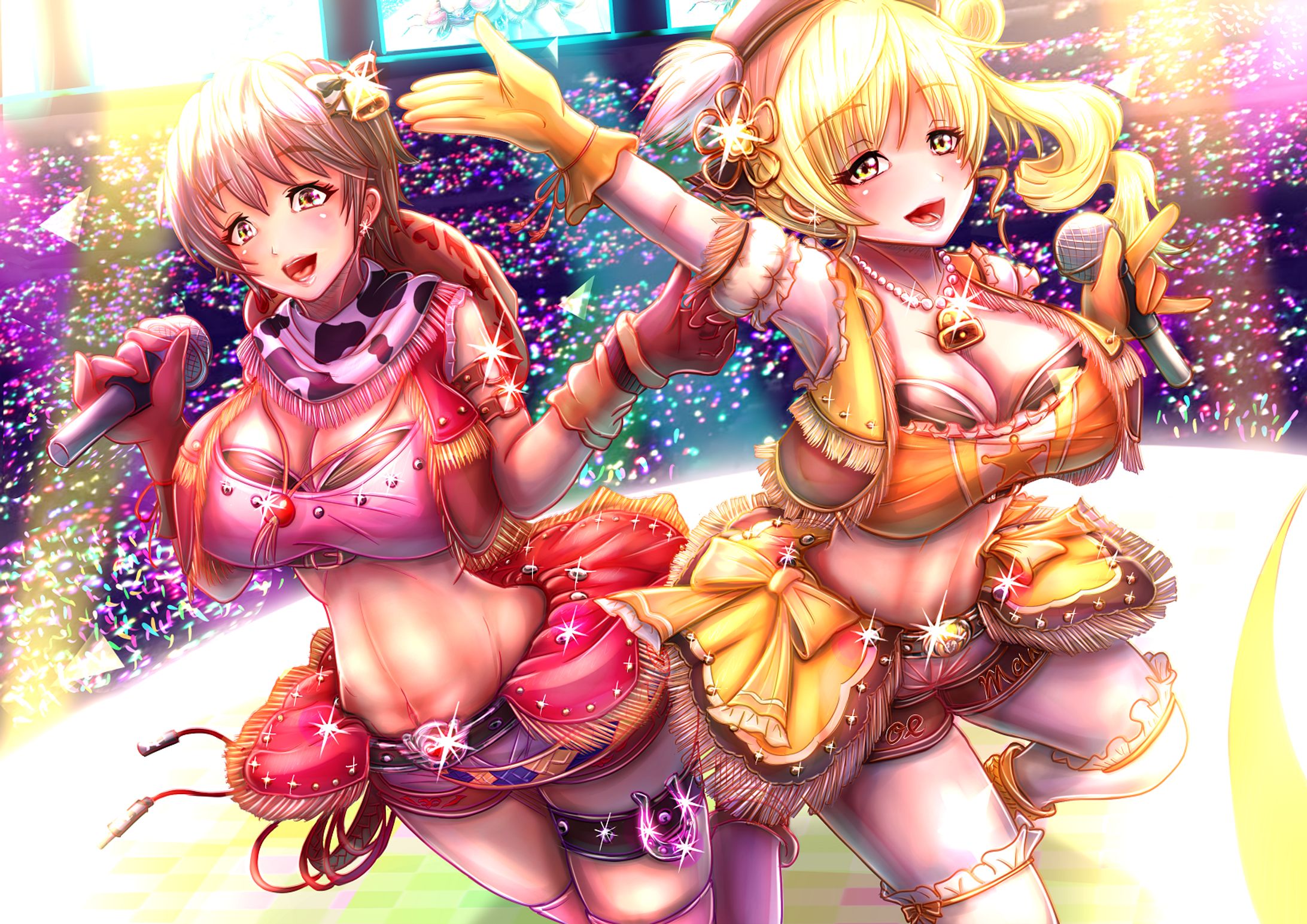 デレマスまどマギコラボアイドルフェスイラスト（二次創作）-1