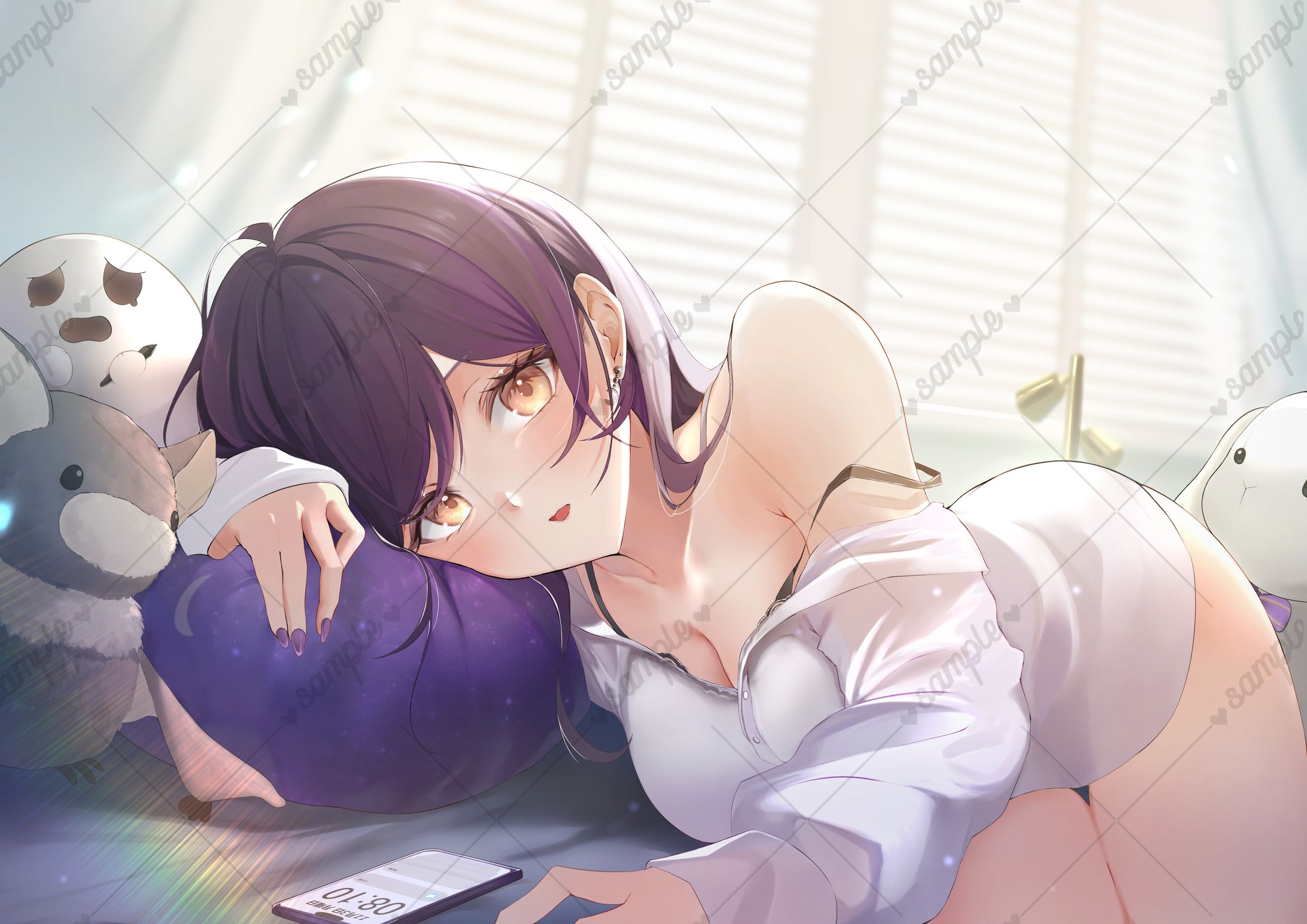 NovelLive所属　【紫宙るな　様】　パネルイラスト-1