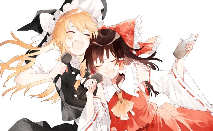 霊夢と魔理沙