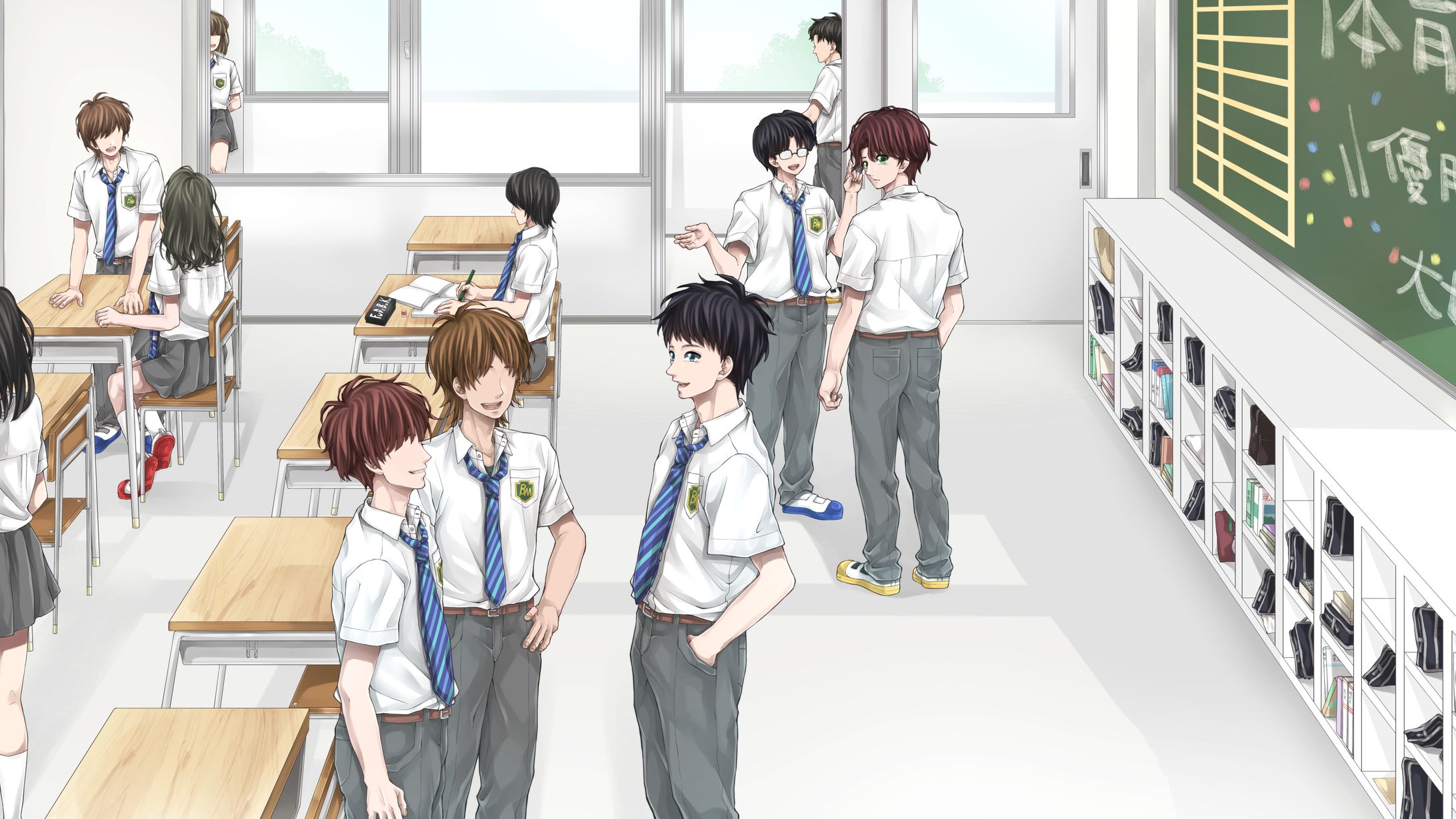 視線のその先に-1