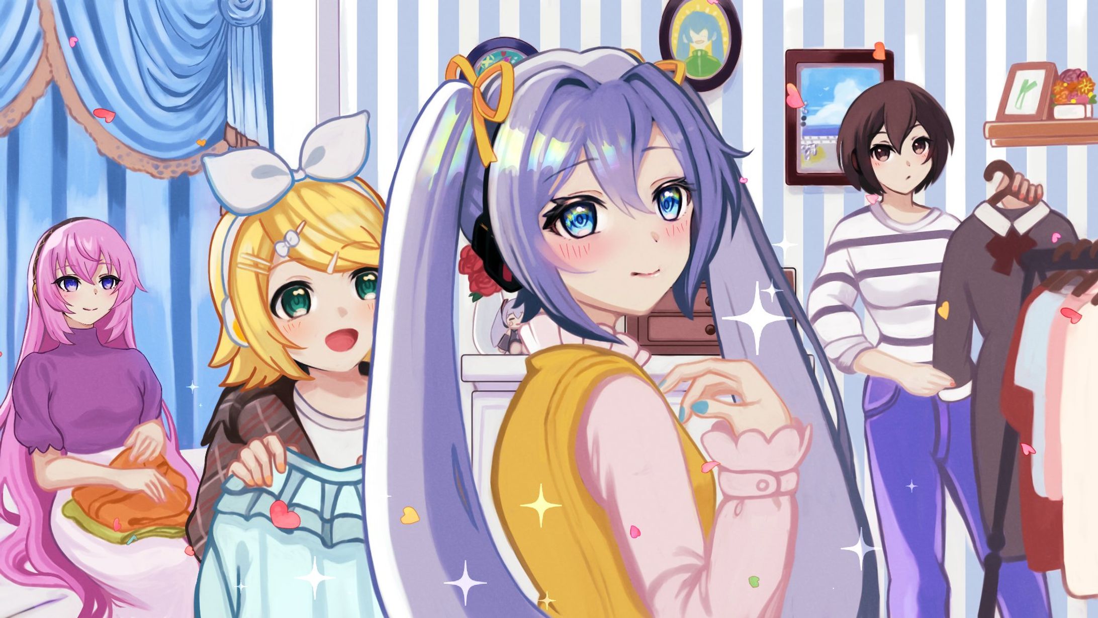 DAMカラオケ×初音ミク　カラオケ背景コンテスト受賞作品-1