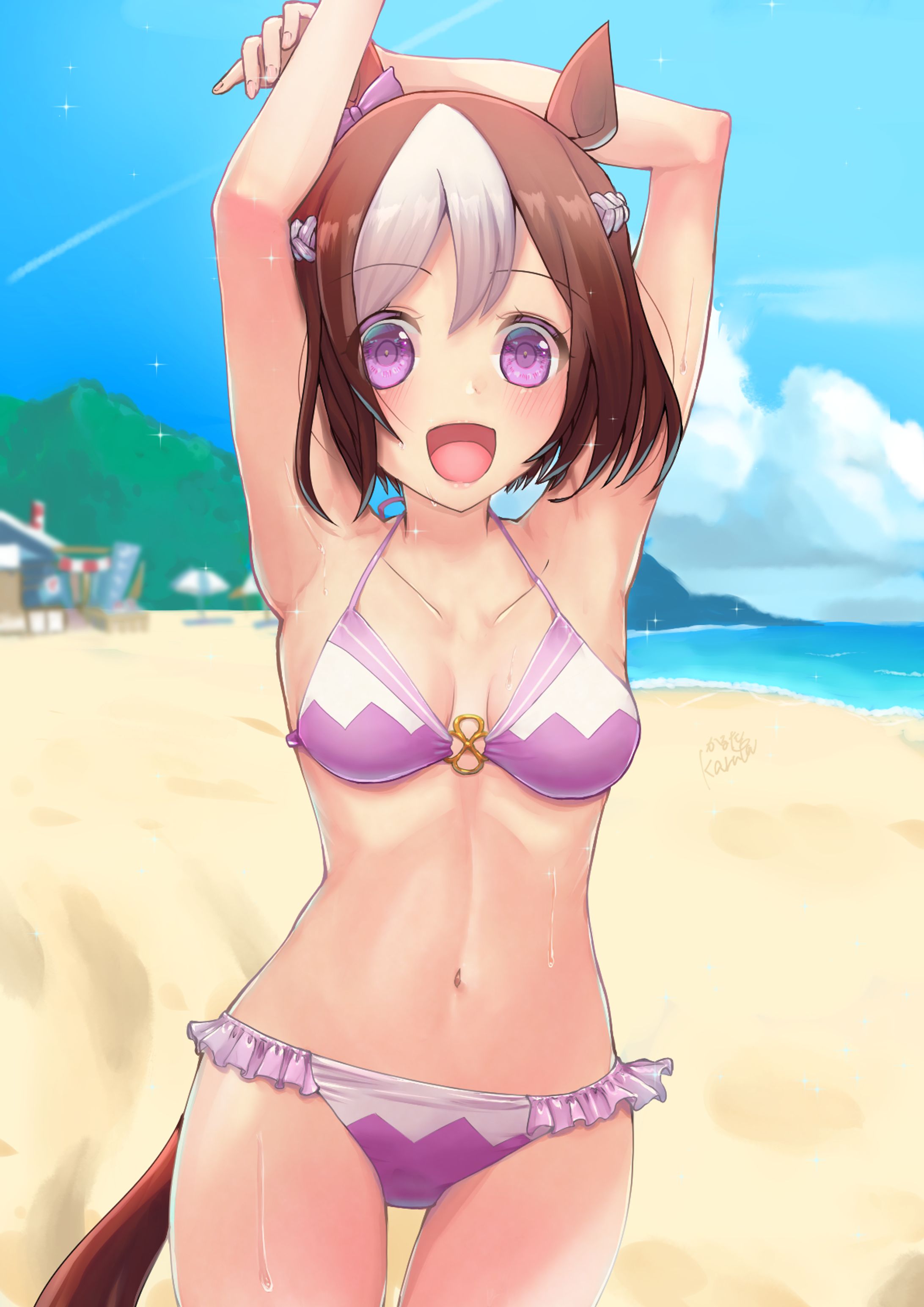 二次創作（ウマ娘プリティーダービー水着アレンジver.)-1