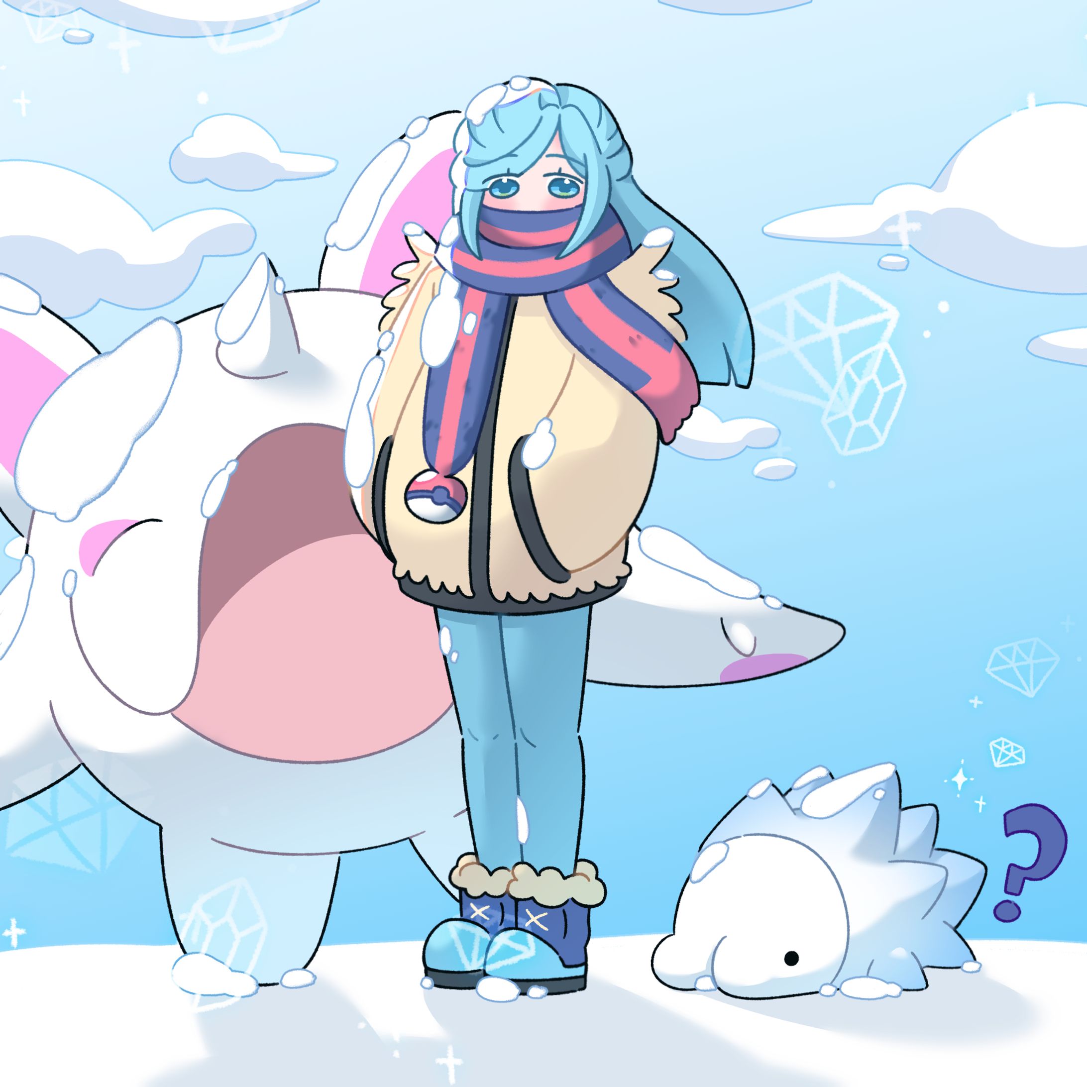 풀 채색 일러스트-1