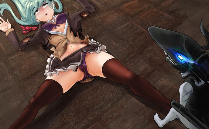 艦これ鈴谷　大破敗北