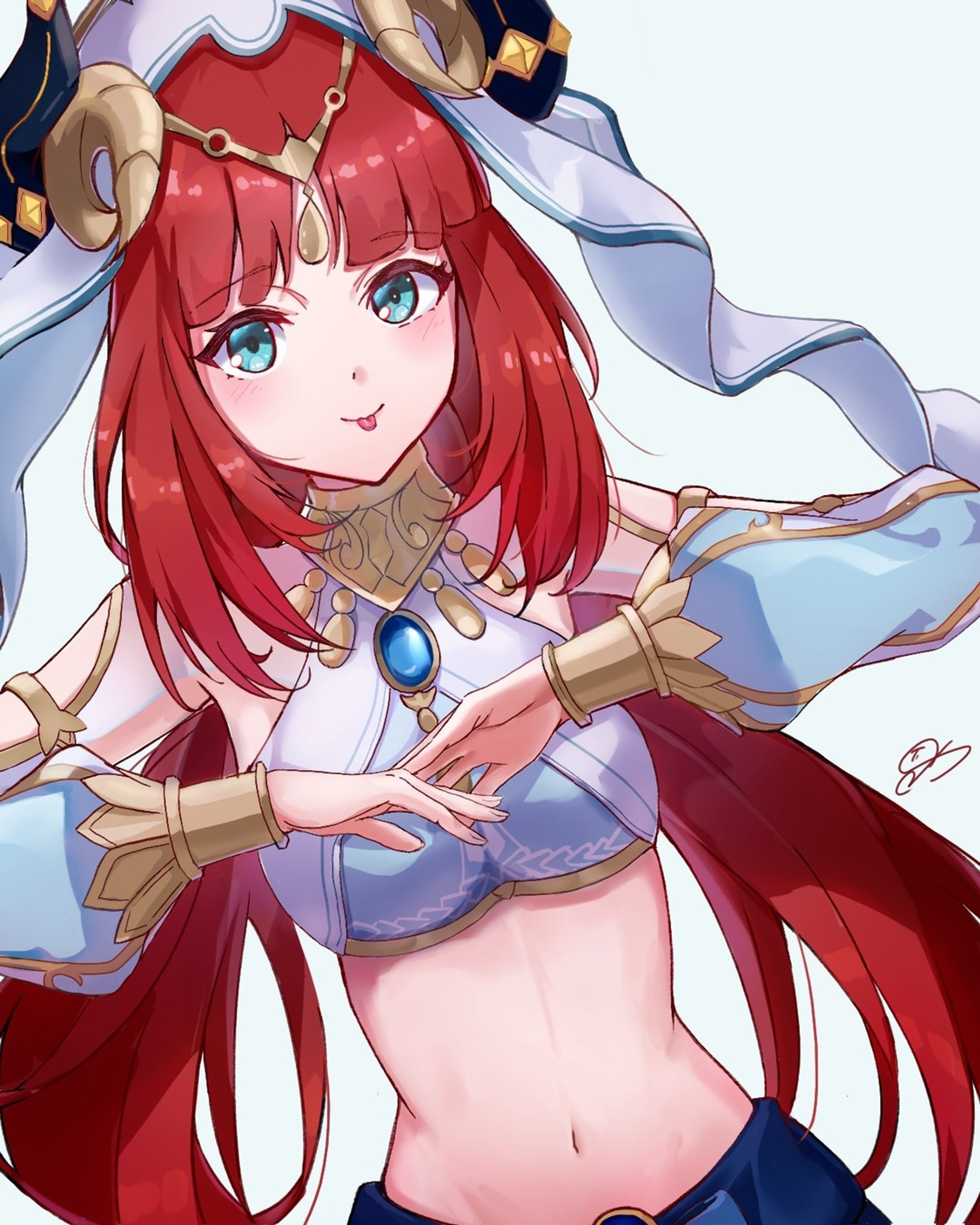 ニィロウ
#原神　#GenshinImpact　#illustration #illust #イラスト #イラストレーター #nilou-1