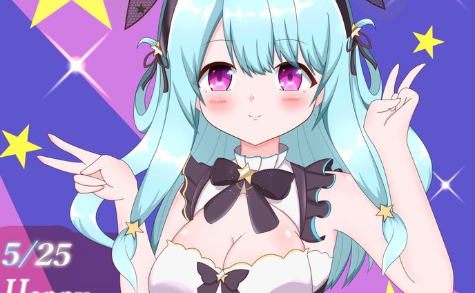 星乃すぴか誕生日イラスト